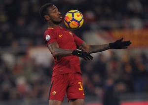 during the TIM Cup match between AS Roma and Torino FC at Olimpico Stadium on December 20, 2017 in Rome, Italy.